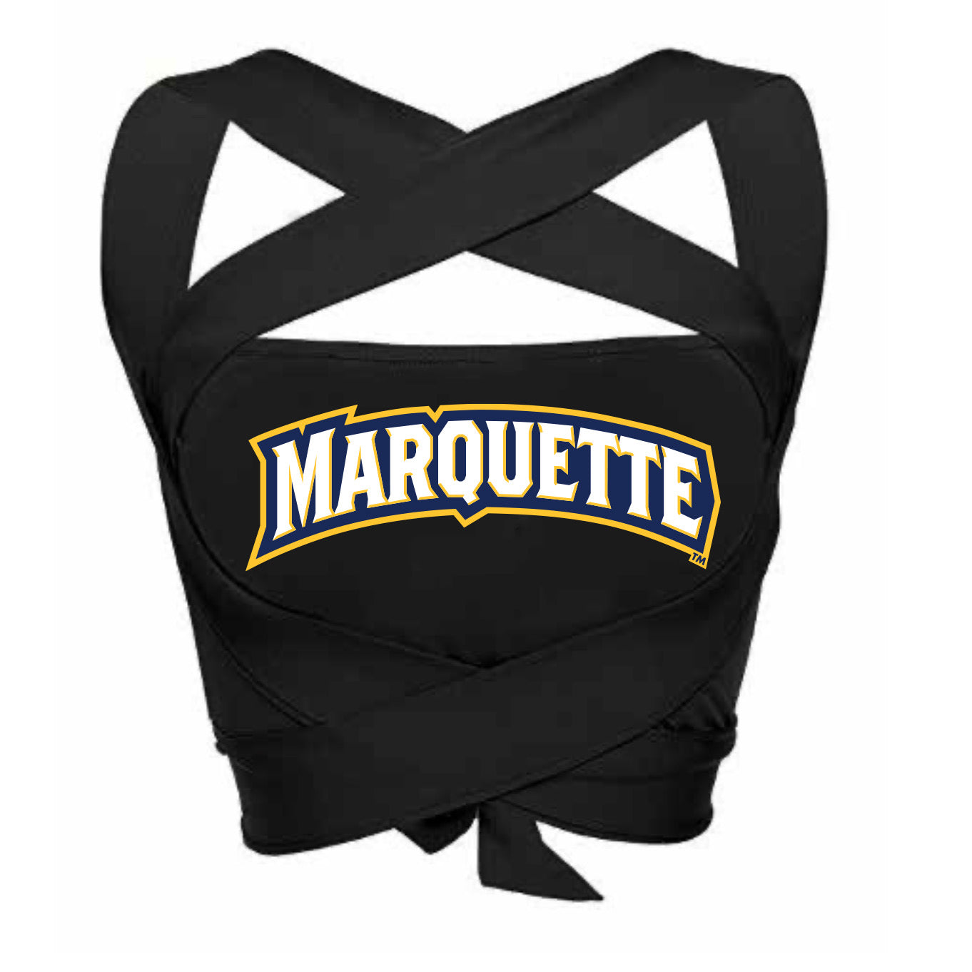 Marquette Black Multi Way Bandeau Top