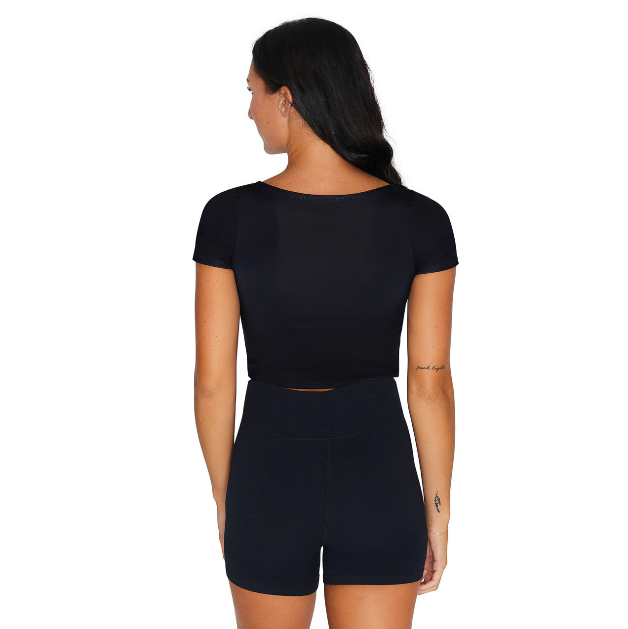 Iowa Hawkeyes Black Babydoll Tee