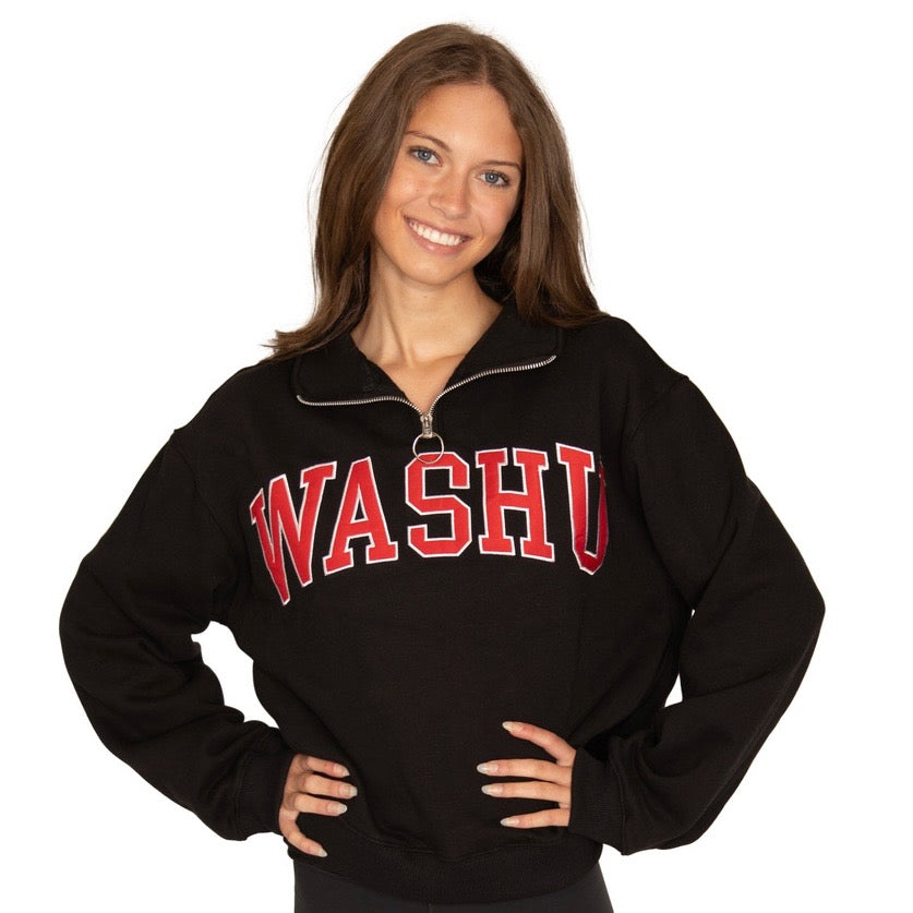 WashU Quarter Zip Sweatshirt – lojobands