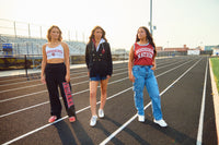 Indiana Bandana Flare Black Sweatpants