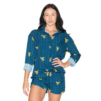 West Virginia Button Down Set