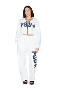 Penn State Cinched Zip Up Hoodie