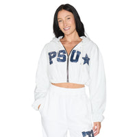 Penn State Cinched Zip Up Hoodie
