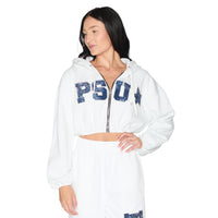 Penn State Cinched Zip Up Hoodie