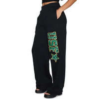 USF Bandana Flare Black Sweatpants