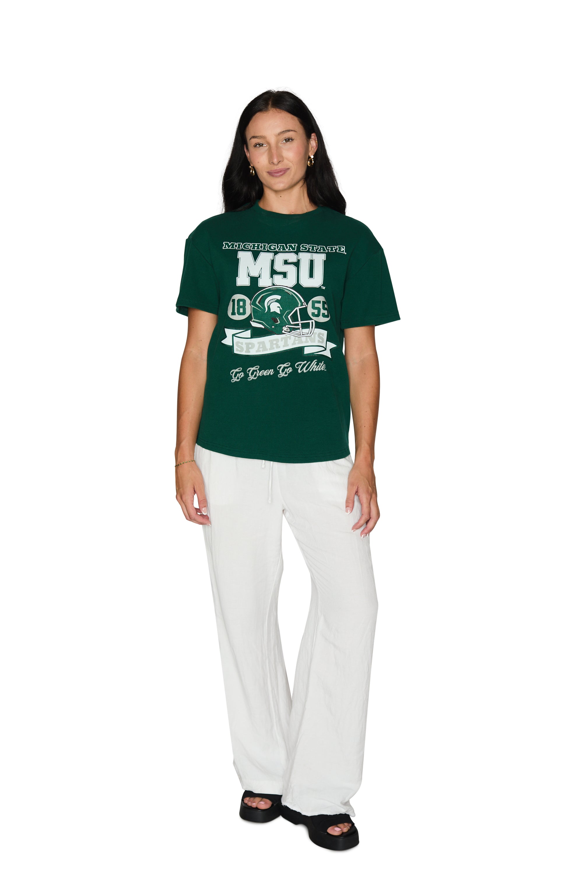 Michigan State Playoff Ribbed Tee