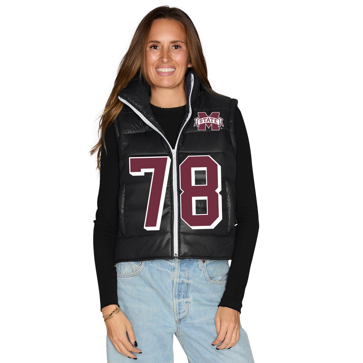 Mississippi State Puffer Vest