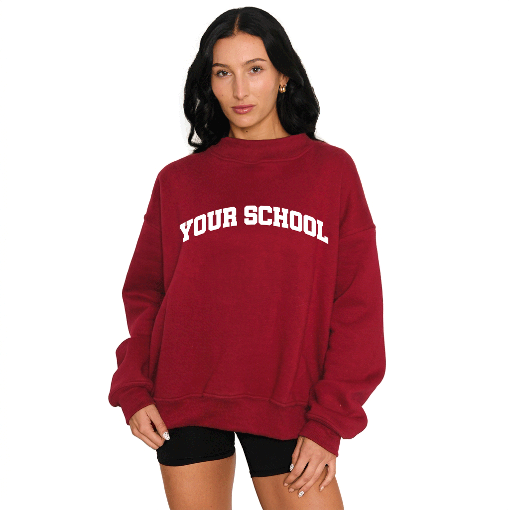 スウェット WTAPS 20AW COLLEGE / MOCK NECK / COPO Custom College Mock Neck Sweatshirt – lojobands