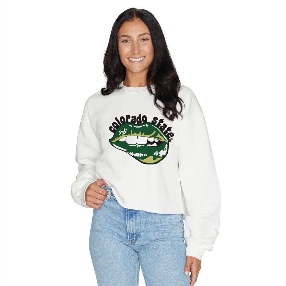 Colorado State Lips Crewneck