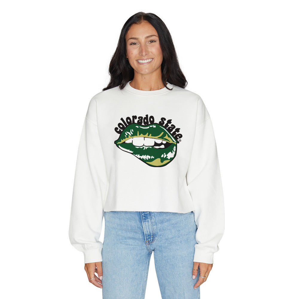 Colorado State Lips Crewneck