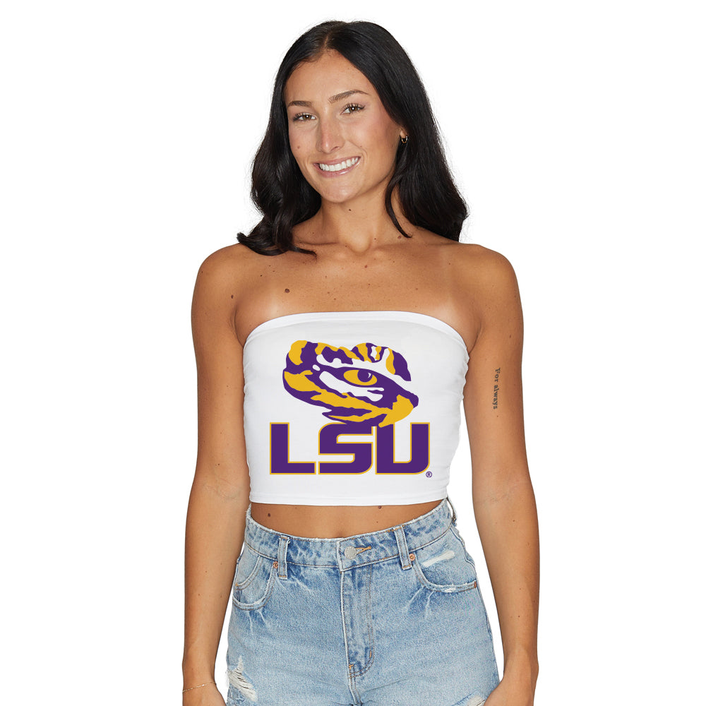 LSU White Tube Top – lojobands
