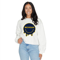 University of Michigan Smile Crewneck