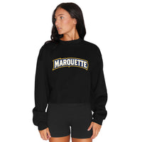 Marquette Black Crewneck