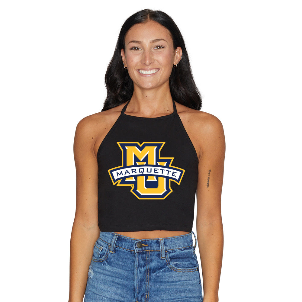 Marquette Black Halter Top