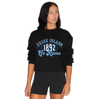 Rhode Island Rams 1892 Black Crewneck