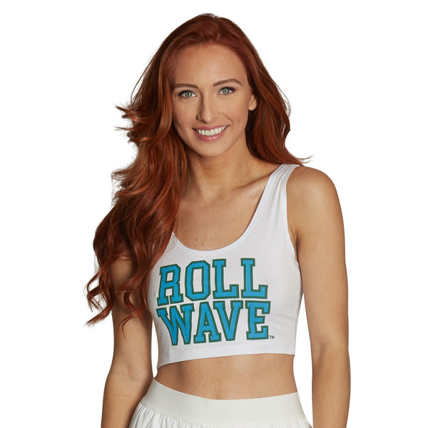 Tulane Crop-Top — Jersey Boy Apparel