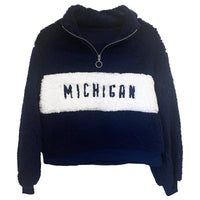 University of Michigan Teddy Quarter Zip