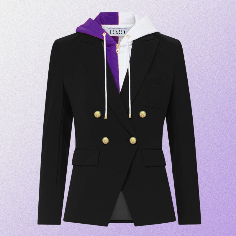 Purple & Black