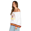 Arizona State ASU Vintage Off the Shoulder Sweatshirt