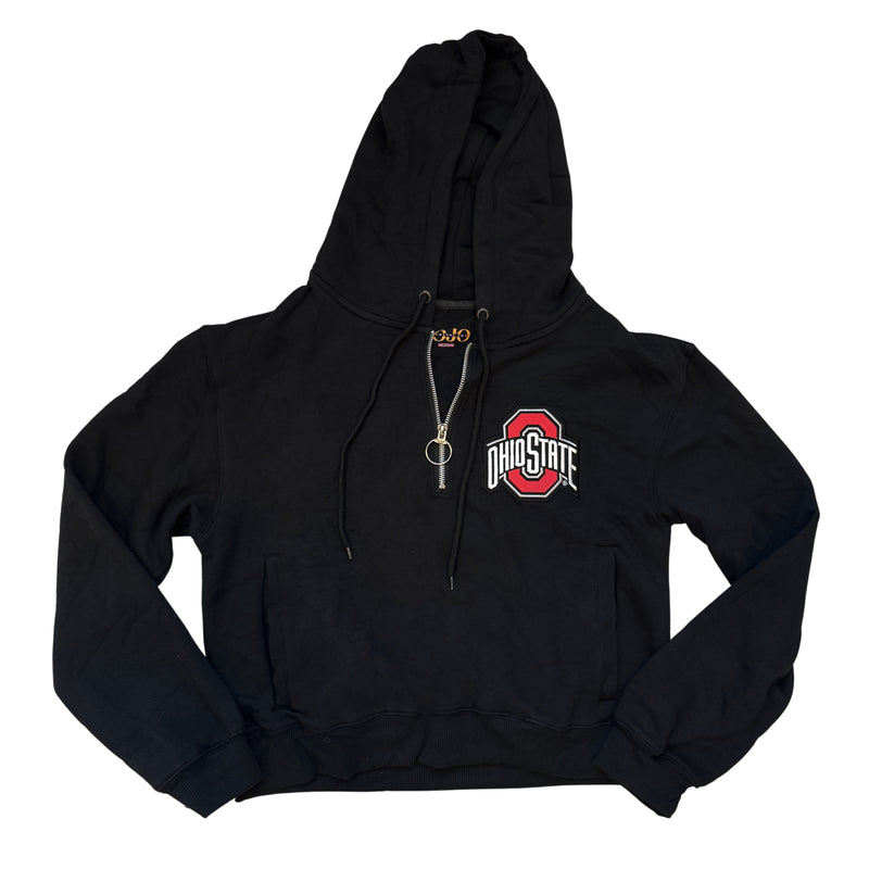 Ohio State OSU Buckeyes Quarter Zip Sweatshirt