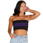 JMU Black Bandeau Top