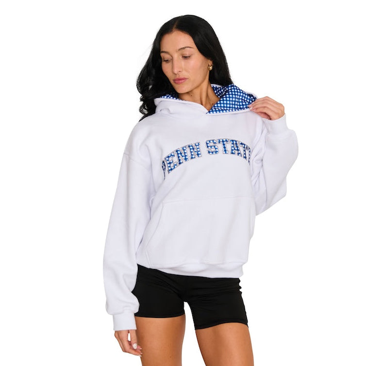 Penn State Gingham Hoodie