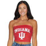 Indiana Hoosiers Crimson Tube Top