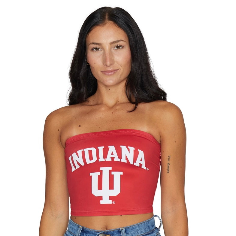 Indiana Hoosiers Crimson Tube Top