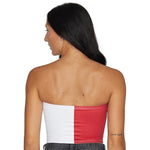 Indiana Hoosiers Two Tone Tube Top