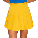 Yellow Varsity Tennis Skirt