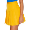 Yellow Varsity Tennis Skirt