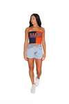 Illinois Fighting Illini Two Tone Tube Top