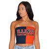 Illinois Fighting Illini Two Tone Tube Top