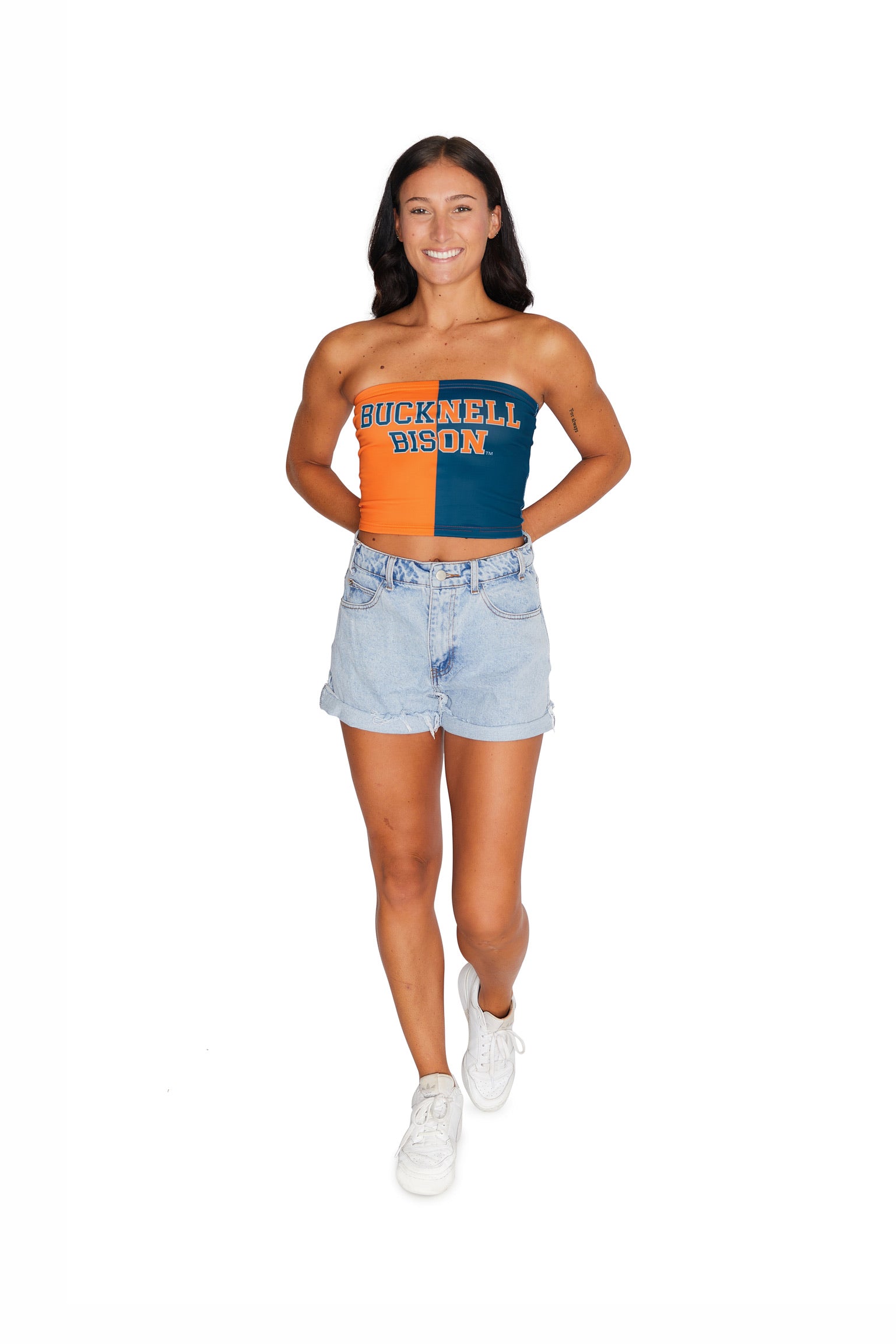 Bucknell Two Tone Tube Top