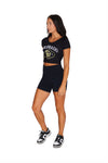 Colorado Boulder Black Babydoll Tee