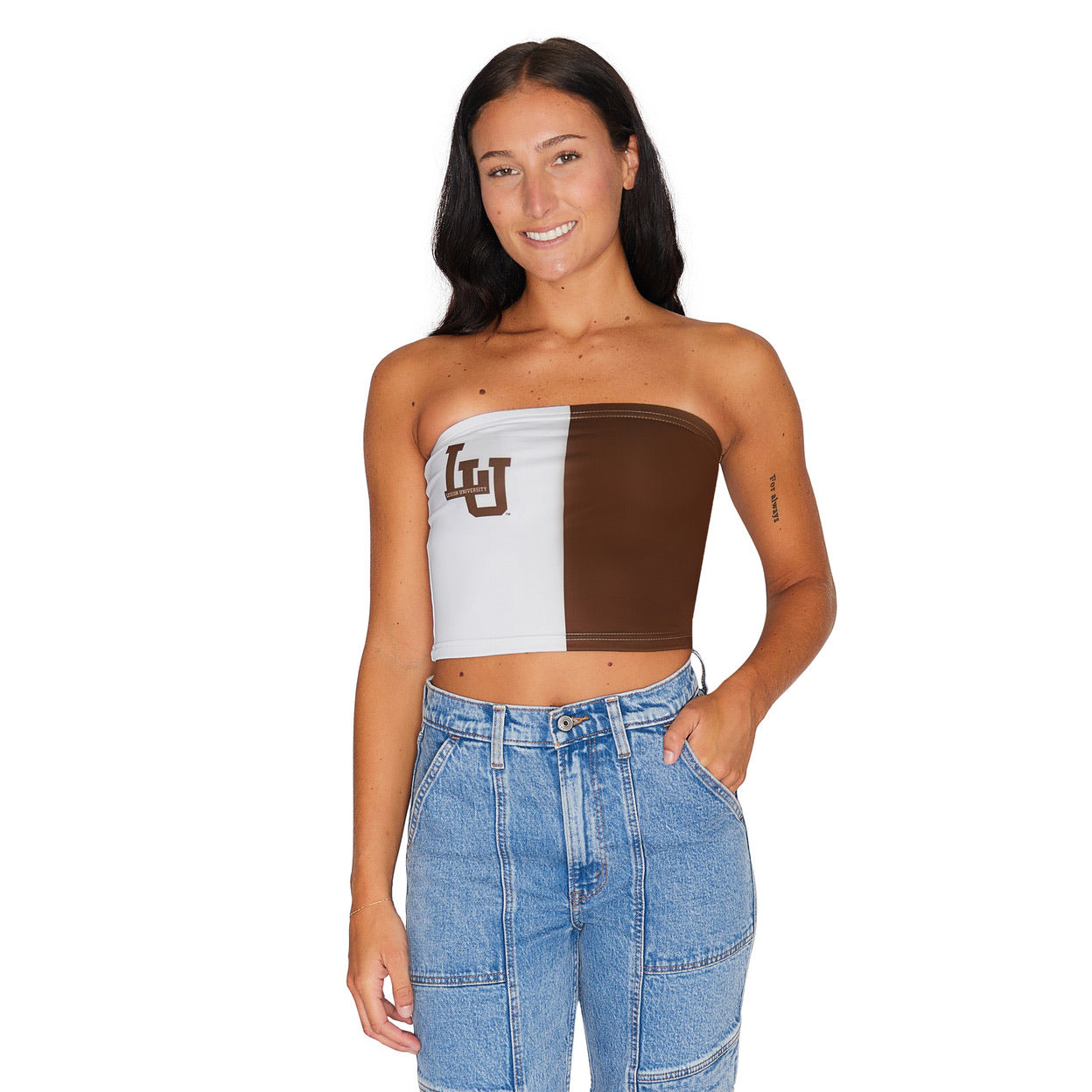 Lehigh Two Tone Tube Top – lojobands