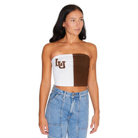 Lehigh Two Tone Tube Top