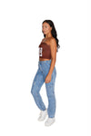 Lehigh Brown Tube Top