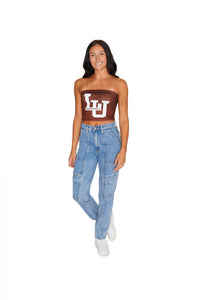 Lehigh Brown Tube Top