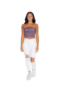 Florida Atlantic Owls All Over Tube Top