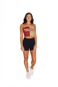 College of Charleston Two Tone Tube Top