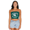 Michigan State Green Tube Top