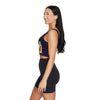 West Virginia Mountaineers Navy Blue Crop Tank Top