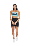 Tulane Tie Dye Spaghetti Tank