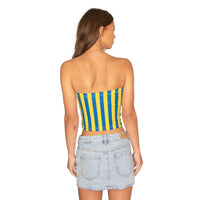 Delaware Striped Tube Top
