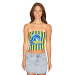 Delaware Striped Tube Top