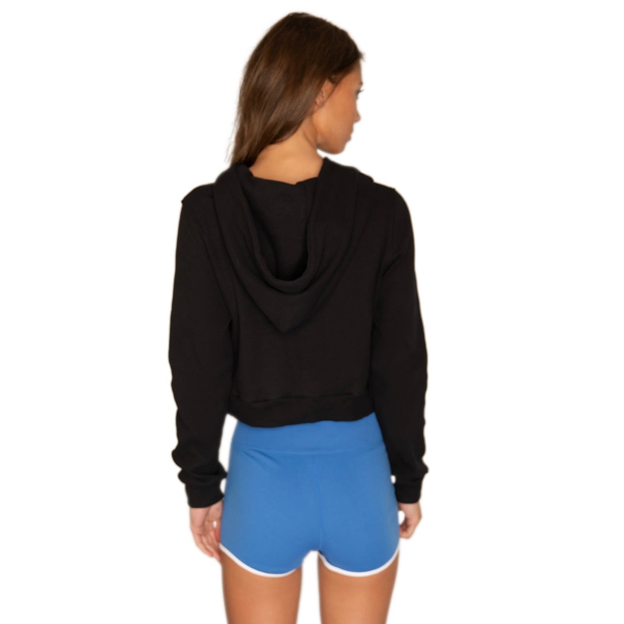 Delaware Blue Hens Waffle Knit Zip Up Hoodie – lojobands