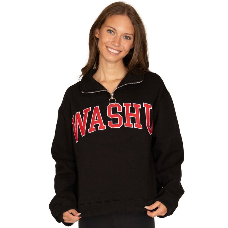 WashU Quarter Zip Sweatshirt