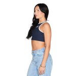 Penn State Contrast Touchdown Ribbed Tank