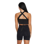 George Washington University Black Multi Way Bandeau Top